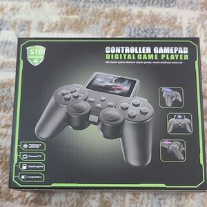 Black Controller Gamepad for Digital Game Player